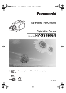 Handleiding Panasonic NV-GS180GN Camcorder