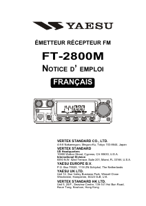 Kenwood TH-26E : Emetteur-Récepteur portable VHF d'occasion