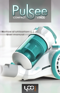 Manual YooDigital Pulsee Compact V1400 Vacuum Cleaner