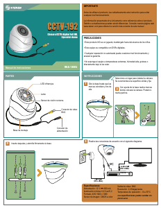 Manual de uso Steren CCTV-192 Cámara IP
