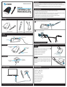 Handleiding Steren BIKE-010 Fietslamp