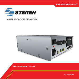 Handleiding Steren AMP-041SD Versterker