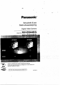 Handleiding Panasonic NV-GS55 Camcorder