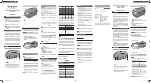 Manual de uso Oregon WR201 Radio