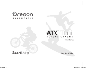 Manual de uso Oregon ATCMini Action cam