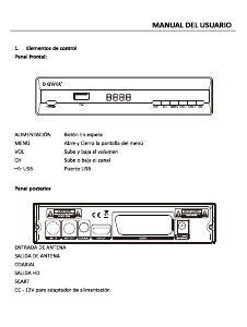 Manual de uso Denver DTB-134 Receptor digital