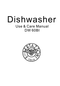 Manual Bertazzoni DW60BI Dishwasher