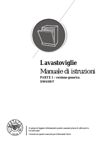 Manuale Bertazzoni DW60BITS Lavastoviglie