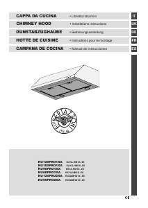 Manuale Bertazzoni KU100PRO1XA Cappa da cucina