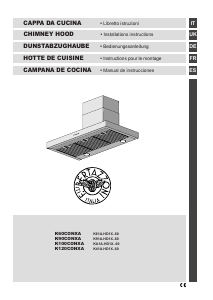 Manual de uso Bertazzoni K100CONXA Campana extractora