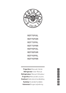 Manual de uso Bertazzoni REF75PIXL Frigorífico combinado