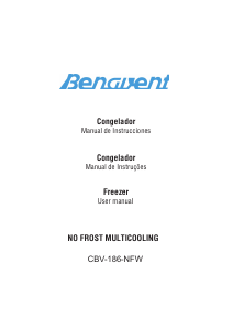 Manual Benavent CBV186NFW Congelador