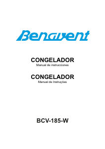 Manual de uso Benavent BCV185W Congelador