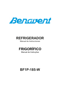 Manual de uso Benavent BF1P185W Refrigerador