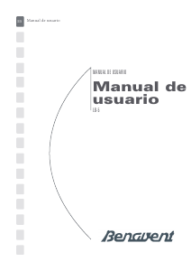 Manual de uso Benavent LB5 Lavadora