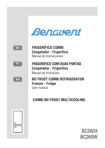 Handleiding Benavent BC260W Koel-vries combinatie