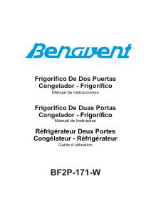 Mode d’emploi Benavent BF2P171W Réfrigérateur combiné