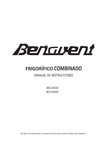 Manual de uso Benavent BEC200XE Frigorífico combinado