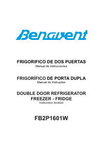 Manual Benavent FB2P1601W Frigorífico combinado