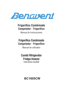 Manual Benavent BC1805CW Fridge-Freezer