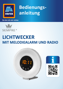 Bedienungsanleitung Sempre HO8-WEL-52 Wake-up light