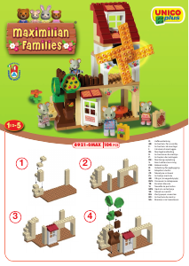 Manual Unico set 8921-0MAX Maximilian Families Moinho