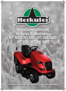 Bedienungsanleitung Herkules HT 102 4WD Rasenmäher