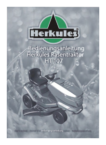 Bedienungsanleitung Herkules HT 107 Rasenmäher