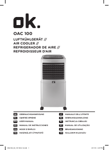 Használati útmutató OK OAC 701 Légkondicionáló berendezés
