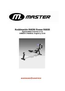 Handleiding Master R6030 Roeimachine