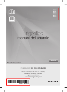 Manual de uso Samsung RB29FERNDSS Frigorífico combinado