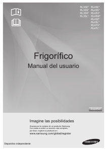 Manual de uso Samsung RL45HGIH Frigorífico combinado