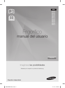 Manual de uso Samsung RB37J542VSA Frigorífico combinado