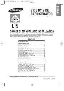 Manual Samsung RSE8KPPS1/XEP Fridge-Freezer