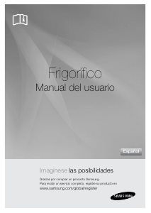 Manual de uso Samsung RSJ1KURS Frigorífico combinado