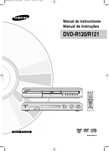 Manual de uso Samsung DVD-R121 Reproductor DVD