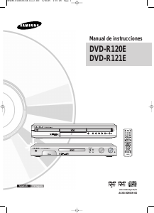 Manual de uso Samsung DVD-R121E Reproductor DVD