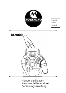 Manuale Maruyama BL9000 Soffiatore