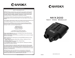 Manual Barska BQ13374 Binoculars