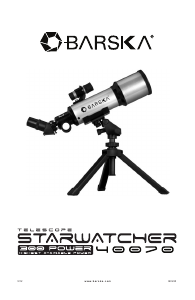 Manual Barska AE10100 Telescope