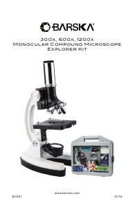 Manual Barska AY12938 Microscope