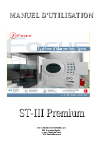 Mode d’emploi Focus ST-III Premium Système d’alarme