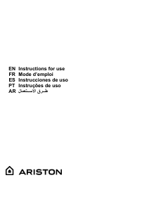 Manual Ariston AHBS 9.7F LTI X Exaustor