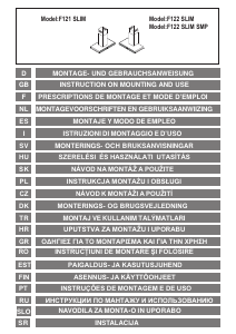 Manual de uso Airforce F121 Campana extractora