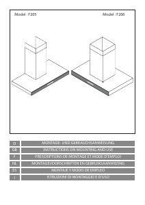 Manual Airforce F205 A Cooker Hood