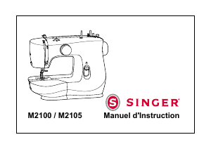 Mode d’emploi Singer M2105 Machine à coudre