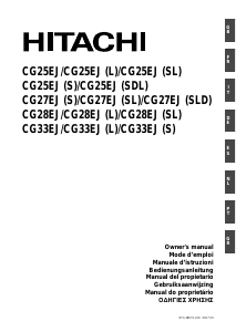 Manuale Hitachi CG 27EJ (SLD) Tagliabordi