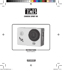 Manual de uso T'nB SPCAMHD2 Action cam