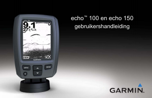 Handleiding Garmin echo 150 Fishfinder