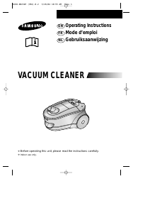 Manual Samsung SC7845 Vacuum Cleaner